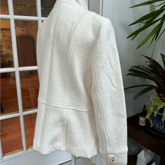 Gorgeous Cream Talbots Double Breasted Blazer, NWOT - Picture 2 of 5